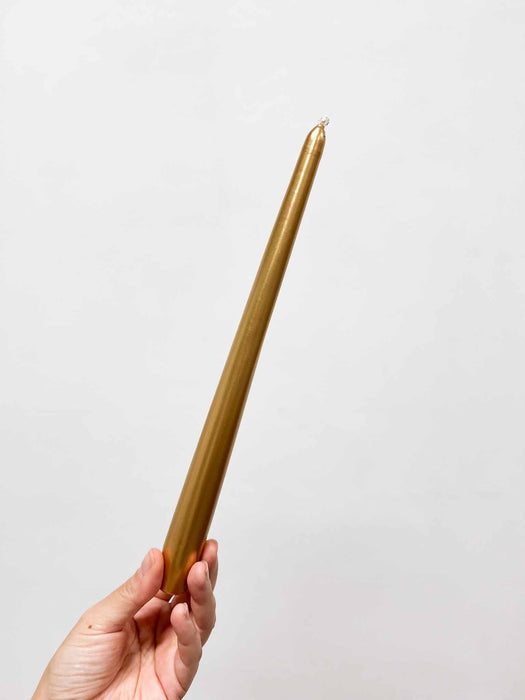 LUCE » Scatola di candele a stelo oro