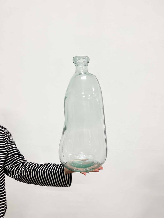 REENA » Bottiglia vetro irregolare trasparente