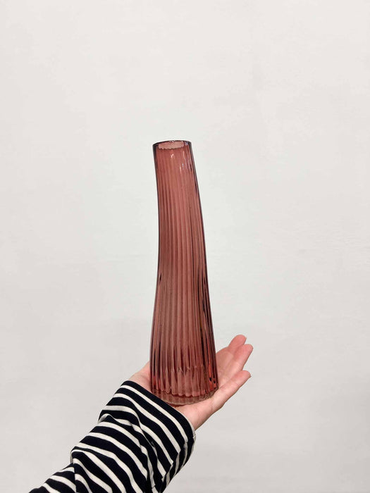 HALDIS » Vaso vetro irregolare slanciato rosa