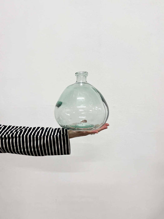 REENA » Bottiglia vetro irregolare trasparente