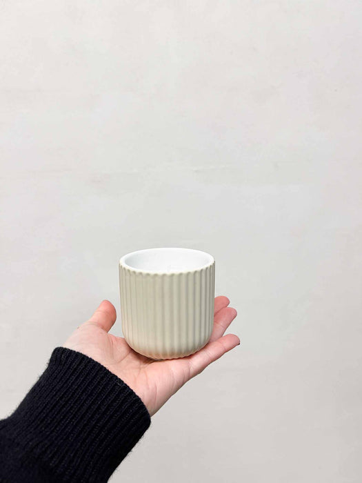 HAILA » Candela profumata avorio con contenitore in ceramica