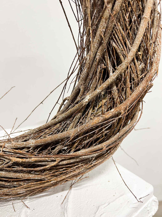 BALDASSARRE » Ghirlanda da appendere naturale ⌀ 40cm