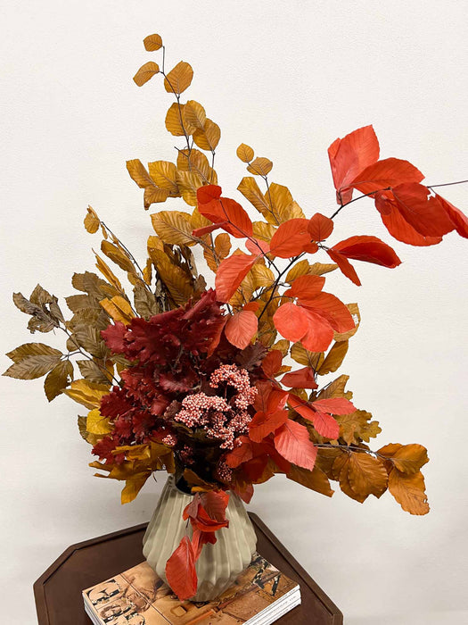 DAFNE » Bouquet foliage autunnale stabilizzato