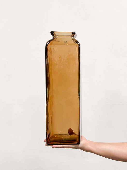 FERIT » Vaso in vetro trasparente a forma di bottiglia