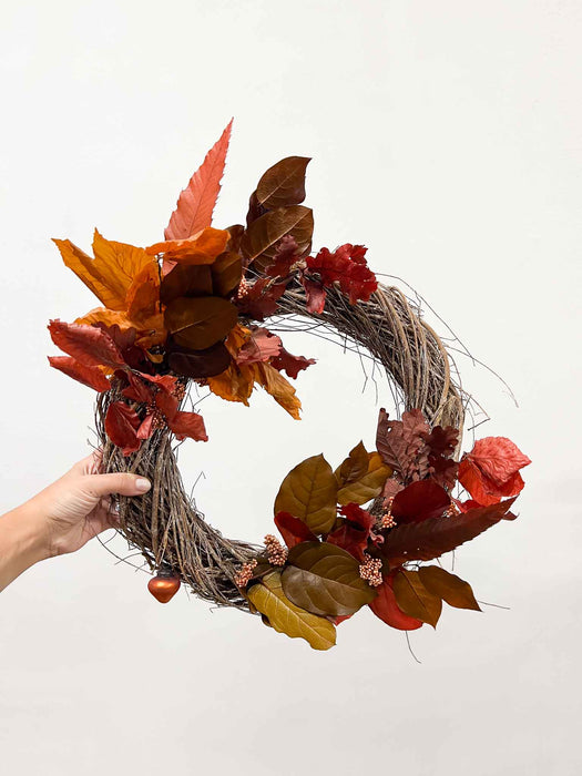 MICHELANGELO » Ghirlanda da appendere foliage autunnale stabilizzato