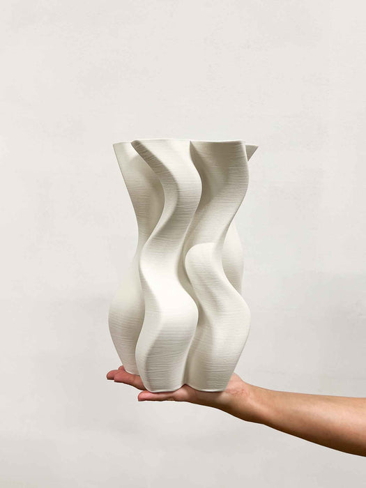 GUALTIERO » Vaso in ceramica stampata in 3D