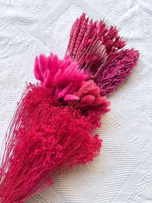 EGLE » Mazzo per bouquet di fiori secchi fucsia