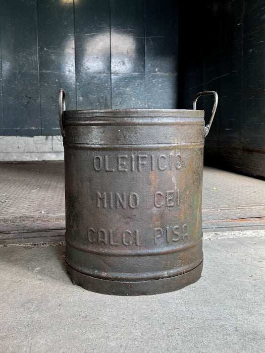 RUGGERO » Bidone vintage industriale mino
