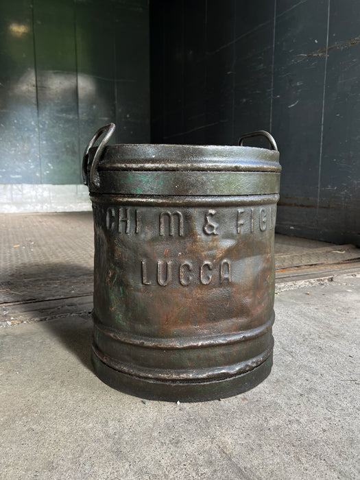 RUGGERO » Bidone vintage industriale rocchi
