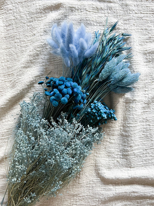ETTORE » Mixed light blue herbs bouquet