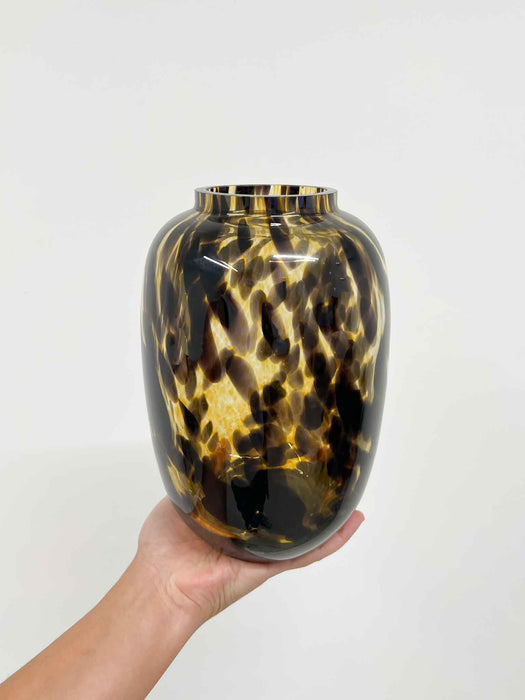 BRANDO » Big ocelot blown glass vase - Made in Italy