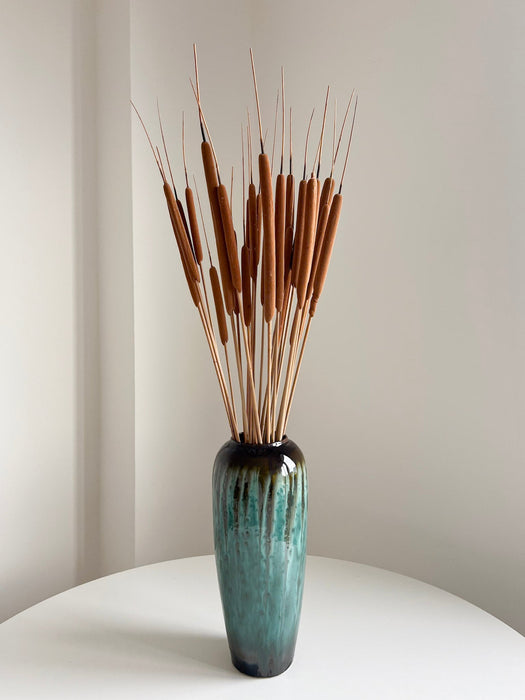 AURELIANO » mazzo di Typha naturale essiccata 90 cm