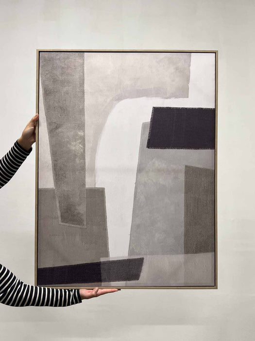 FINLEY » Stampa su tela con cornice 76x100cm