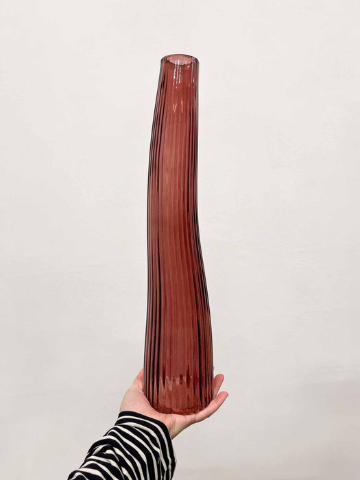 HALDIS » Vaso vetro irregolare slanciato rosa