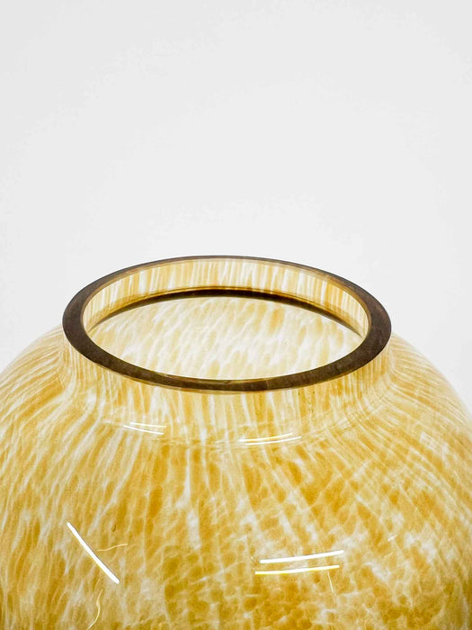 GLASS VASE » amber big - BRANDO